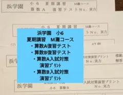 2026年最新】浜学園 小6 復習テストの人気アイテム - メルカリ