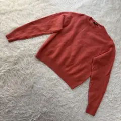 UNIQLO ユニクロ【M】プレミアムラムクルーネックセーター 長袖 ピンクのサムネイル