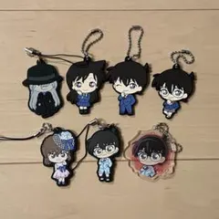 名探偵コナン ガチャガチャ　ラバーストラップ　アクリルキーホルダー　まとめ売り