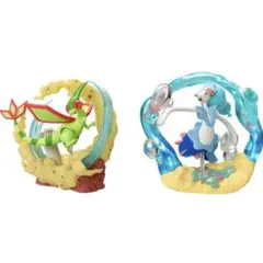 ポケモン リーメント　きらめきの瞬間　アシレーヌ　フライゴン
