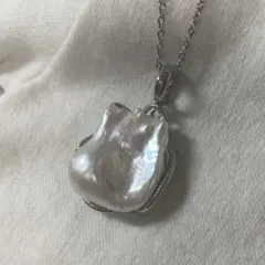 真珠 バロック ネックレス ペンダント 淡水パール