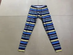 Columbia ストライプ レギンス S/P サイズs