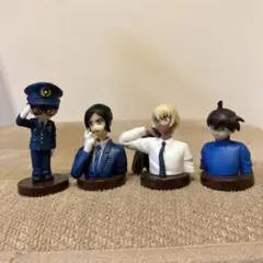 チョコエッグ 名探偵コナンフィギュア4体セット