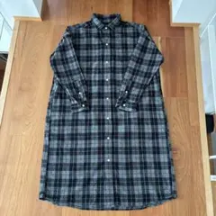 ジムフレックス　チェックネルシャツワンピース　14