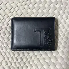 takeichi 様専用★TOD'S 二つ折り財布 ブラック レザー 獅子のサムネイル
