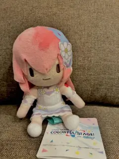 プロジェクトセカイ　ふわぷちミニぬいぐるみ　巡音ルカ