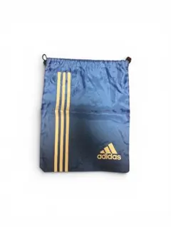 【美品】新品 adidas シューズバック　ブルー巾着袋