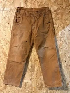 カーハート　ワークパンツ　B11 34×30 Brown