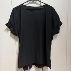 FRIFUL 半袖ブラウス ブラック Mサイズ