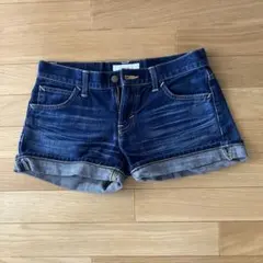 Lee ダークブルー ショートパンツ
