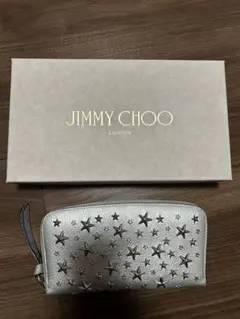 美品】ジミーチュウ 二つ折りコンパクト財布 HANNI UUF ハンニ6Q22 