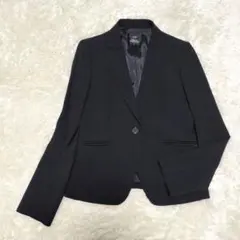 極美品　23区　フォーマルジャケット　黒ジャケット　テーラードジャケット　日本製