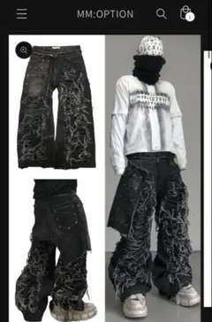 mmoption CORRUPTED SKIN DENIM SWAG - メルカリ