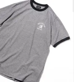 BEAMS マイクロボーダー プリント リンガーTシャツのサムネイル