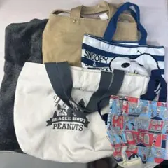 PEANUTS スヌーピートートバッグセット