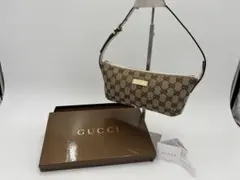 GUCCI グッチ GG柄 ハンドバッグ ベージュ ショルダー