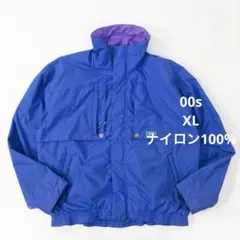 90s デザインナイロンブルゾン ヴィンテージ 古着