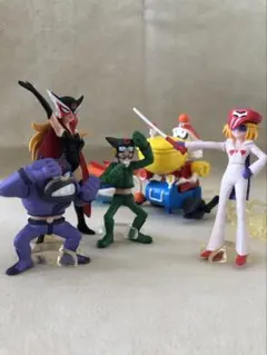 HG ヤッターマン 5体 + タイムボカンメカコレクション 2体 + おまけ