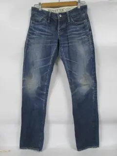 HYSTERIC GLAMOUR ダメージ加工 ストレート デニムパンツ XSのサムネイル