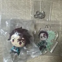 鬼滅の刃　一番くじ　ちょこのっこ　きゅんきゃらアクリルチャーム