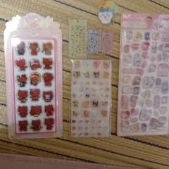 サンリオ キャラクターシール 3シートセット