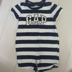 GAP ストライプロンパース 6-12ヶ月