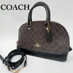 COACH コーチ シグネチャー 2way ミニブルック F26139 美品✨ - メルカリ