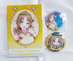 シャイニーカラーズ シャニマス市川雛菜 グリッター缶バッジ ポスト