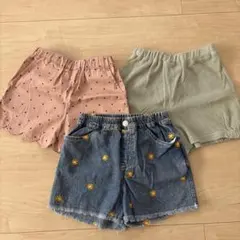女の子　120センチ　ショートパンツ