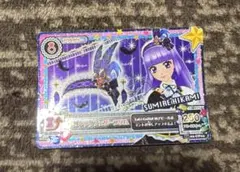 アイカツ ゴシックフェザーブリム 氷上スミレ サイン入り