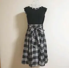 Apuweiser-riche　ウエストリボン　ドッキングワンピース