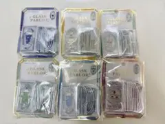 クーリア　グラスパーラー　ステンドグラス　シール　6種　喫茶アラモード