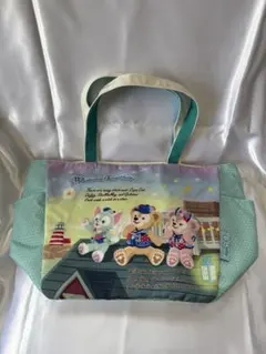 【未使用品に近い】ディズニーシー15周年 ダッフィーフレンズ トートバッグ