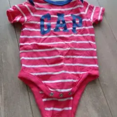GAP ストライプロンパース 3-6ヶ月