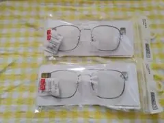 UNIQLO ユニクロ サングラス/メタルダブルブリッジ　シルバー