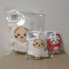 【値下げ】ちいかわ　たこイカくじ　C賞　D賞　3点セット