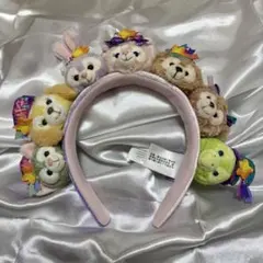 香港ディズニー カチューシャ 20周年 ダッフィーフレンズ