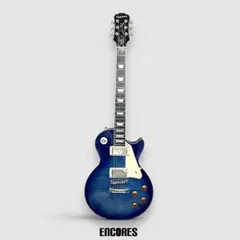 美品 Epiphone エピフォン Lespaul Standard Pro 青 - メルカリ