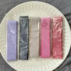 リボン グログラン まとめ売り ハンドメイド キッズ ベビー ストライプ