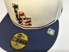 新品・New Era 7-1/4 ドジャース Dodgers 独立記念日モデル - メルカリ
