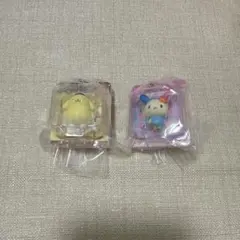 サンリオキャラクターズパッケージミニチュアコレクション うさはな ポムポムプリン