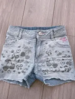 メゾピアノ　デニムショートパンツ　120