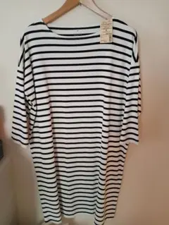 【ゆうパケット】MUJI 無印良品ドロップショルダー ワンピース M