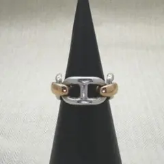 HERMES シェーヌダンクル リング Au750 50 - メルカリ