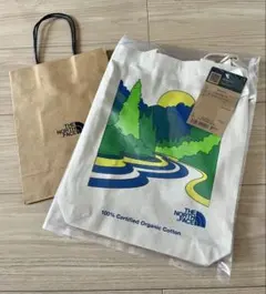 タイムセール‼️新品　ザノースフェイス オーガニックコットン トートバッグ　キッズ
