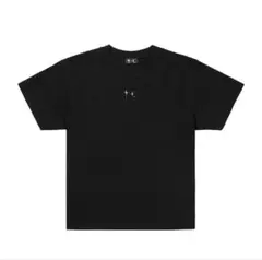 美品】THUG CLUB 半袖Tシャツ メタルモチーフ 黒 ブラック 韓国製