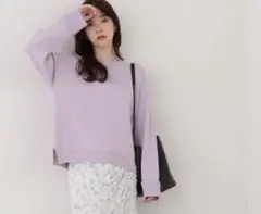 PROPORTION BODY DRESSING スムースニットプルオーバー