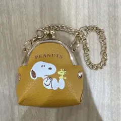 PEANUTS スヌーピー がま口 コインケース キーホルダー