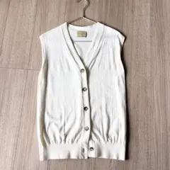 UNITED ARROWS コットンニットベスト