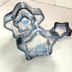 ハンドメイド 星のレジンシェイカー 3個セット シャカシャカかわいい 置き物